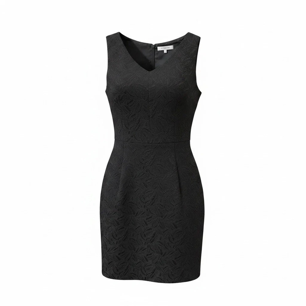 Gerard Darel Women's Black Dress Size 40 - US 8-10 Little Black Dress - Business